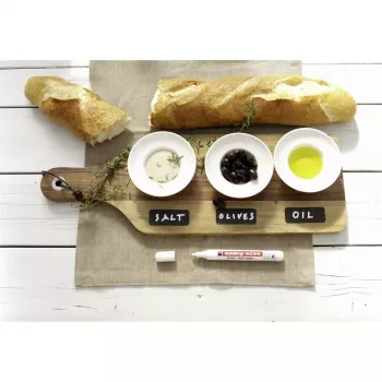 Marcador de giz Edding 4095 Branco 10 unid.