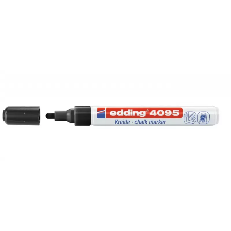 Marcador de giz Edding 4095 Branco 10 unid.