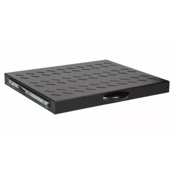 Prateleira deslizante Equip 19', 1U, 600MM, preto
