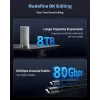 Caixa para SSD TerraMaster D1 SSD Pro alumínio M.2