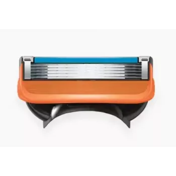Lâminas de barbear Gillette Fusion5 12 unidades aço inoxidável homem