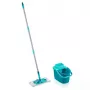 Conjunto de limpeza de pavimentos Leifheit PowerClean M 1055510 com pano de microfibra e cabo ajustável
