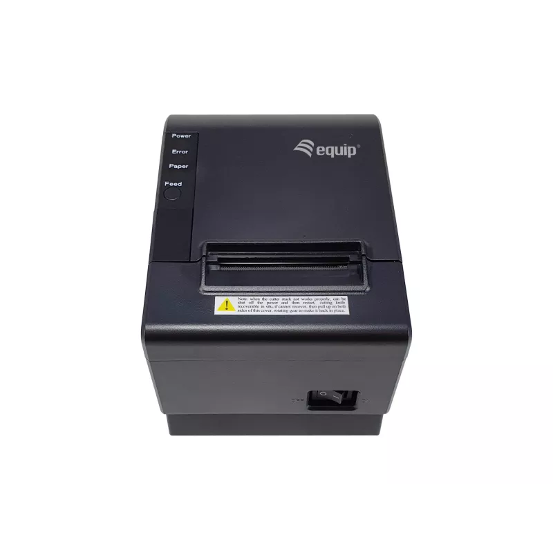 Impressora térmica de recibos Equip 58mm com cortador automático, USB/Ethernet/ligação para gaveta de dinheiro