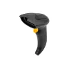 Leitor de códigos de barras manual Equip 1D laser USB com fio preto ABS