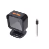 Leitor de códigos de barras de secretária Equip USB 2D omnidirecional 1MP, leitor de códigos fixo