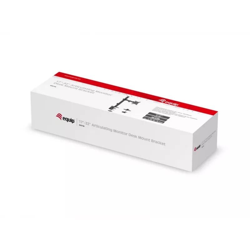 Suporte de secretária articulado para monitor Equip 17