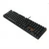 Teclado CHERRY KC 200 MX Universal USB QWERTY preto bronze mecânico