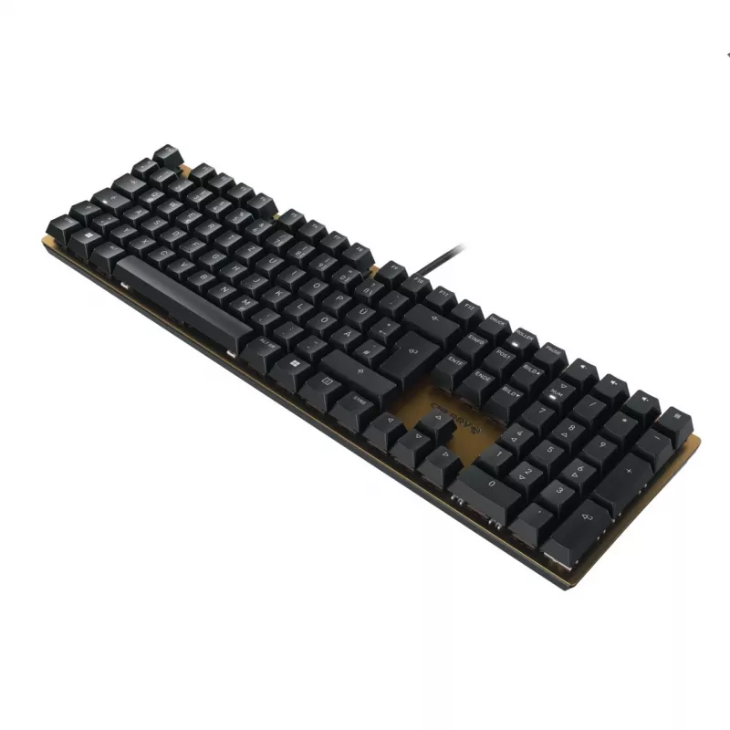 Teclado CHERRY KC 200 MX Universal USB QWERTY preto bronze mecânico