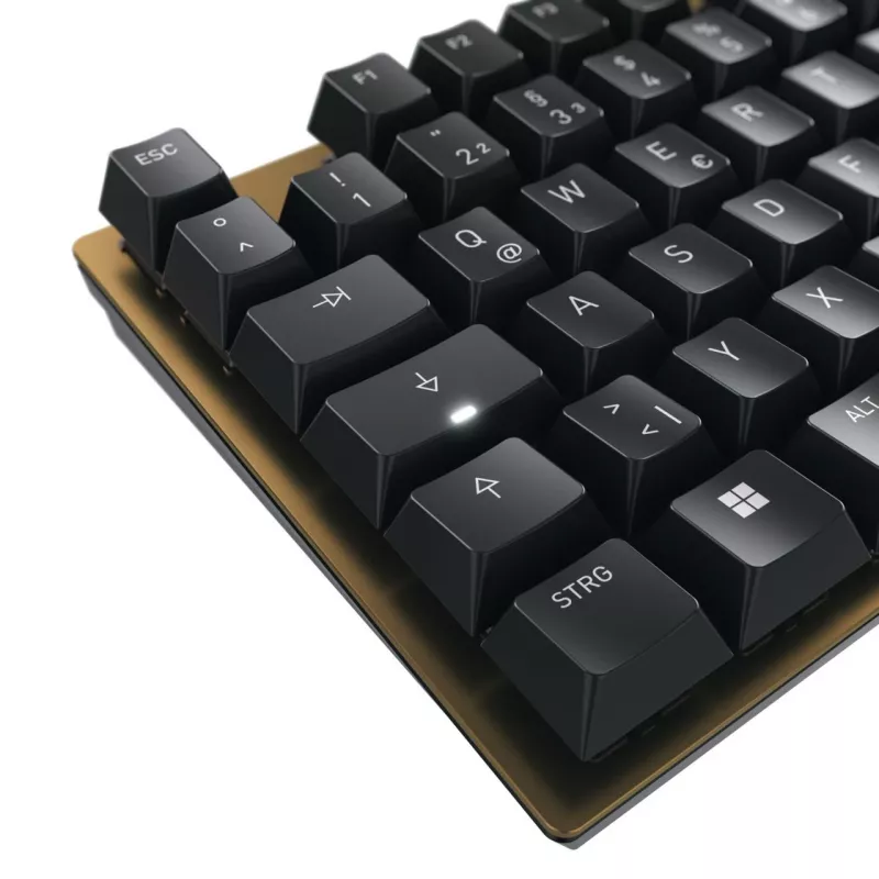 Teclado CHERRY KC 200 MX Universal USB QWERTY preto bronze mecânico