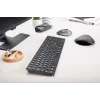 Teclado CHERRY KW 9100 fino Universal RF Wireless + Bluetooth preto