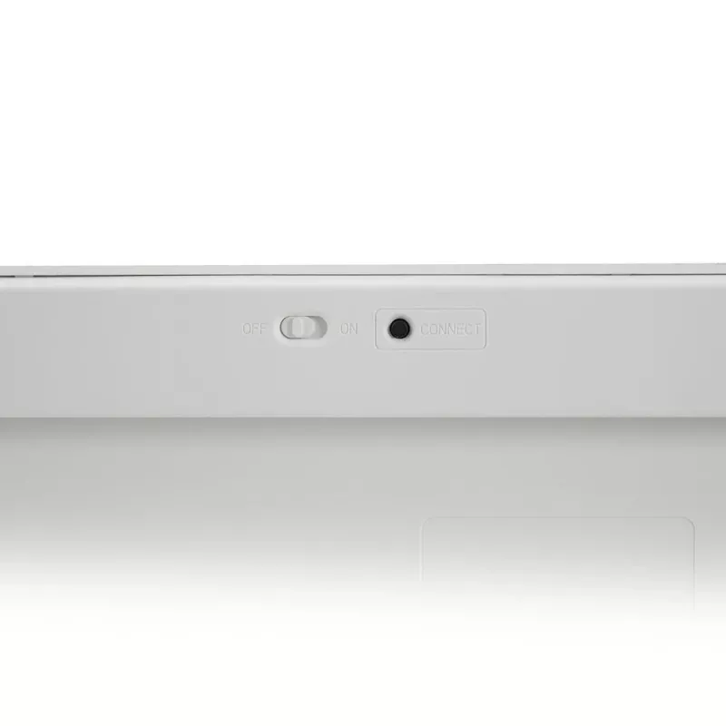 Teclado Bluetooth portátil ACT, layout Azerty/BE, sem fios, branco, 75%