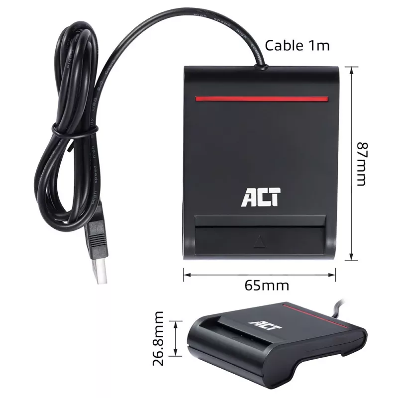 Leitor de cartões inteligentes ACT AC6015