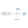 Leitor de cartões ACT USB 3.0 AC6370 CF MMC MS Duo MicroSD SDHC preto