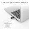 Adaptador ACT AC7376 USB-A macho para USB-C fêmea, preto