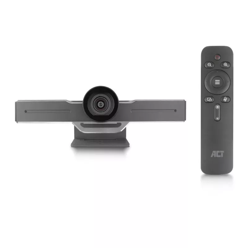 Câmara de conferência ACT Full HD com microfone, função de rotação, inclinação e zoom