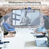 Câmara de conferência ACT Full HD com microfone, função de rotação, inclinação e zoom