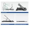 Suporte para portátil ACT AC8150 dobrável com 7 alturas ajustáveis, preto