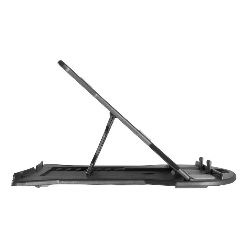 Suporte para portátil ACT AC8150 dobrável com 7 alturas ajustáveis, preto