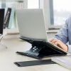 Suporte para portátil ACT AC8150 dobrável com 7 alturas ajustáveis, preto
