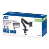 ACT Essentials AC8313 braço para monitor, 35 polegadas, mola a gás, 1 monitor