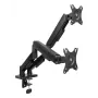 ACT Essentials AC8314 braço para monitor, 35 polegadas (88,9 cm), mola a gás, 2 monitores