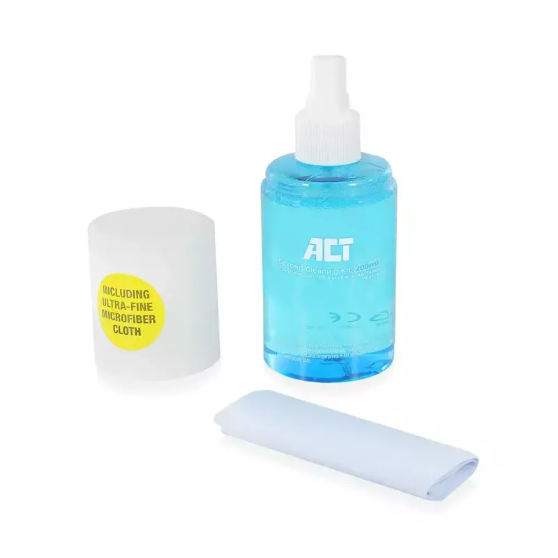 Spray de limpeza para equipamentos ACT 200 ml para ecrãs LCD LED Plasma