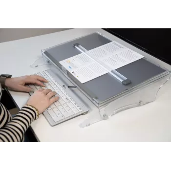 BakkerElkhuizen FlexDesk 640 com ComfortRead, secretária de altura ajustável