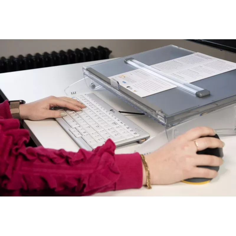 BakkerElkhuizen FlexDesk 640 ComfortRead Suporte para documentos