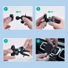Suporte magnético para telemóvel no carro CHOETECH para iPhone 12, compatível com grelha de ventilação, suporte compacto