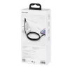 Cabo Baseus Tungsten Gold 2 m preto Lightning USB C