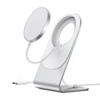 Carregador sem fios magnético CHOETECH H047 15W compatível com MagSafe carregamento rápido para smartphones