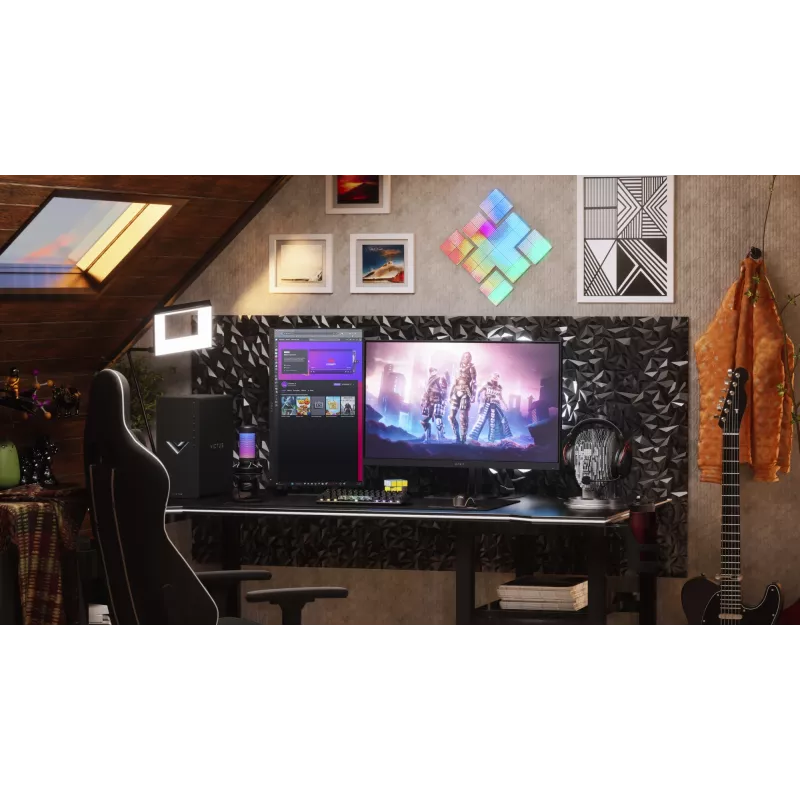 Monitor gaming OMEN by HP 23,8 polegadas FHD 165Hz - OMEN 24 monitor de computador 60,5 cm (23,8 polegadas) 1920 x 1080 píxeis Full HD preto (recondicionado)