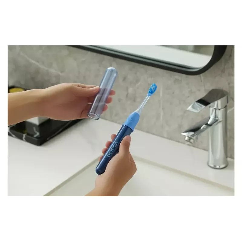 Escova de dentes elétrica OCLEAN Ease azul – recarregável, à prova de água, azul