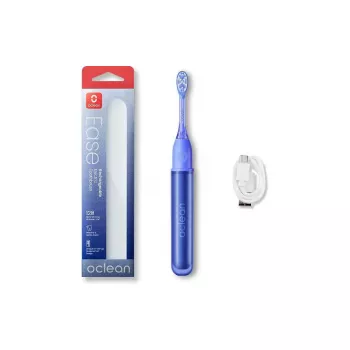 Escova de dentes elétrica OCLEAN Ease azul – recarregável, à prova de água, azul