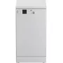 Máquina de lavar loiça estreita de instalação livre BEKO DVS05024W — 10 conjuntos de louça, 45 cm, 49 dB, classe energética E