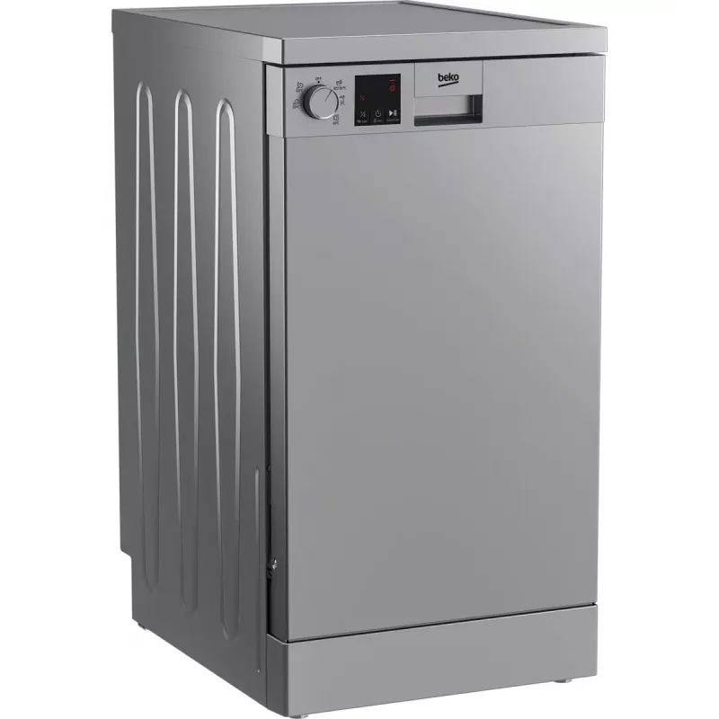 Máquina de lavar loiça de instalação livre Beko DVS05024S 10 conjuntos de louça 49 dB