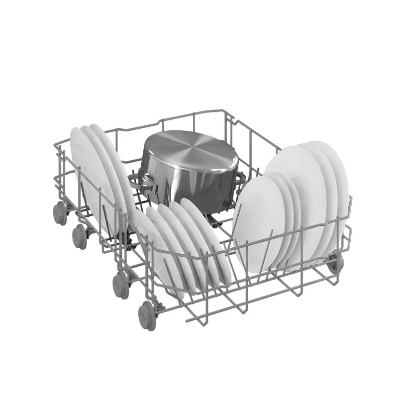 Máquina de lavar loiça de instalação livre Beko DVS05024S 10 conjuntos de louça 49 dB