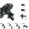Suporte de telemóvel para automóvel CHOETECH T536-S com carregamento sem fios 10W, montagem no painel/para-brisas