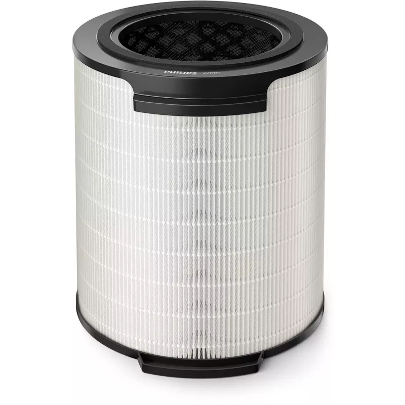 Filtro de substituição Philips FY1700/30 NanoProtect HEPA, integrado 3 em 1, para série 1000 AC1711/AC1715, cinzento