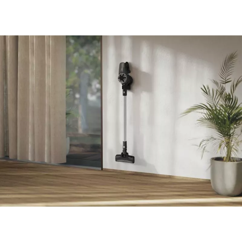 Aspirador vertical 2-em-1 Electrolux EP31CB21GP com bateria, a seco, ciclónico, sem saco 0,5 l 15 W cinzento, tungsténio 2 Ah