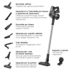 Aspirador vertical 2-em-1 Electrolux EP31CB21GP com bateria, a seco, ciclónico, sem saco 0,5 l 15 W cinzento, tungsténio 2 Ah