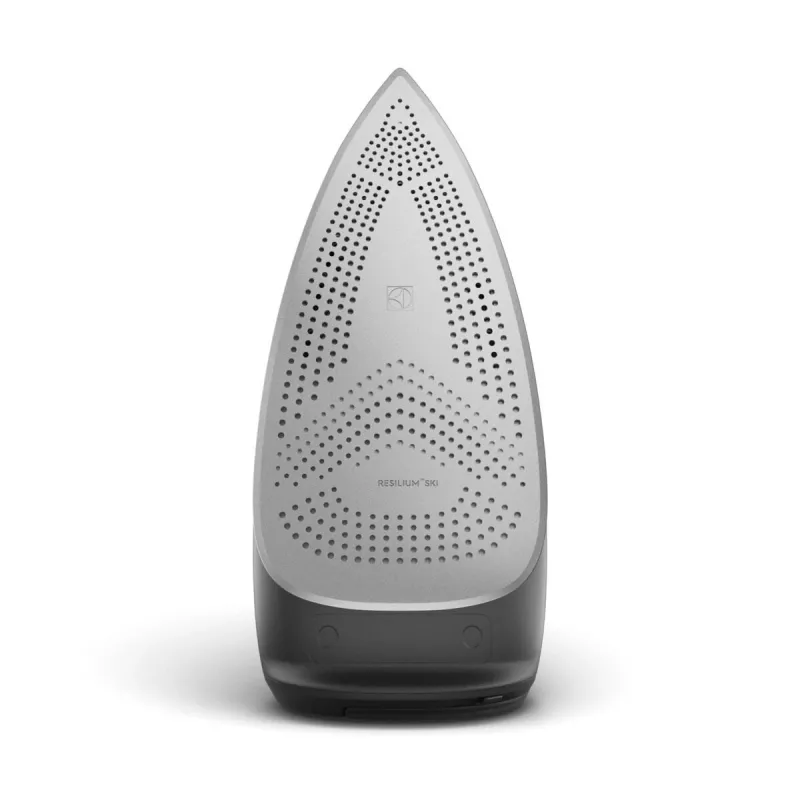 Ferro de engomar a vapor Electrolux E7SI2-6OG base RESILIUM 2600 W preto, verde-escuro