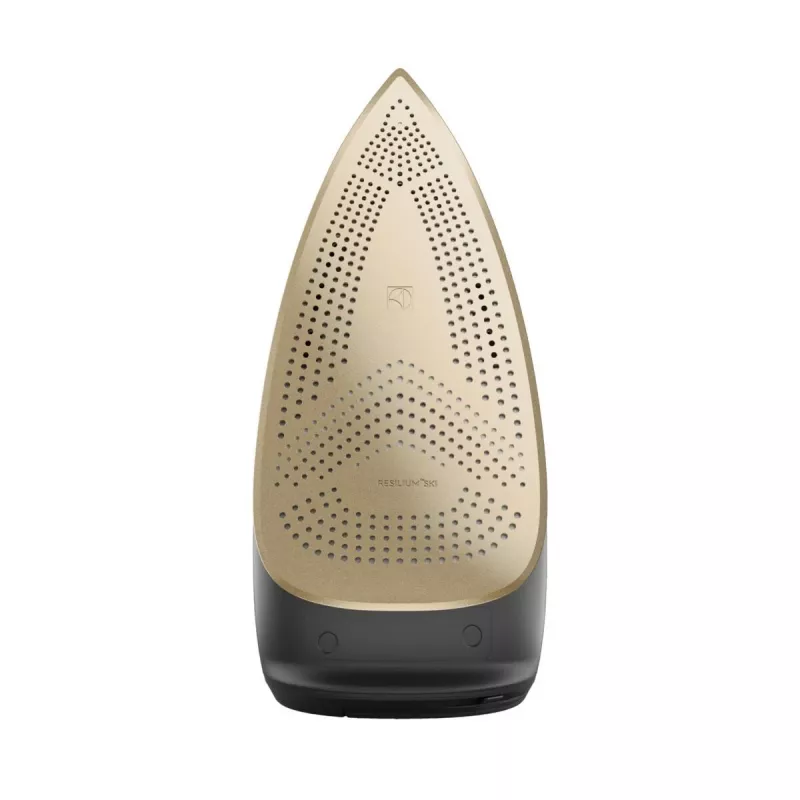 Ferro de engomar a vapor Electrolux E8SI2-8OG base RESILIUM 2800 W preto, verde-escuro