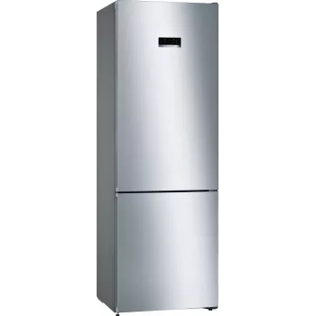 Combinado de frigorífico e congelador Bosch Serie 4 KGN49XLEA de livre instalação 438 L aço inoxidável