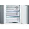 Combinado de frigorífico e congelador Bosch Serie 4 KGN49XLEA de livre instalação 438 L aço inoxidável