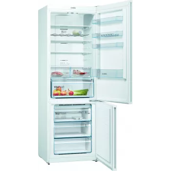 Combinado de frigorífico e congelador Bosch Serie 4 KGN49XWEA de livre instalação 438 L branco