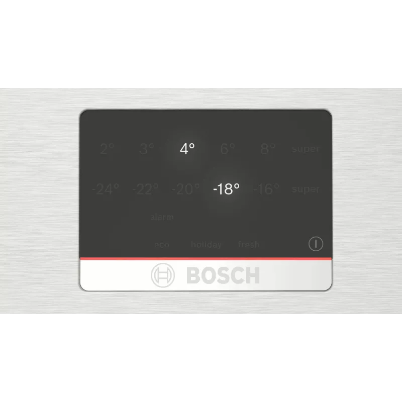 Combinado de frigorífico e congelador Bosch Serie 6 KGN39AIBT de livre instalação 363 L aço inoxidável