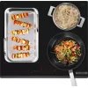 Placa de cozinha Bosch Serie 6 PIX631HC1E preta de encastrar 60 cm placa de indução por zonas 4 zonas