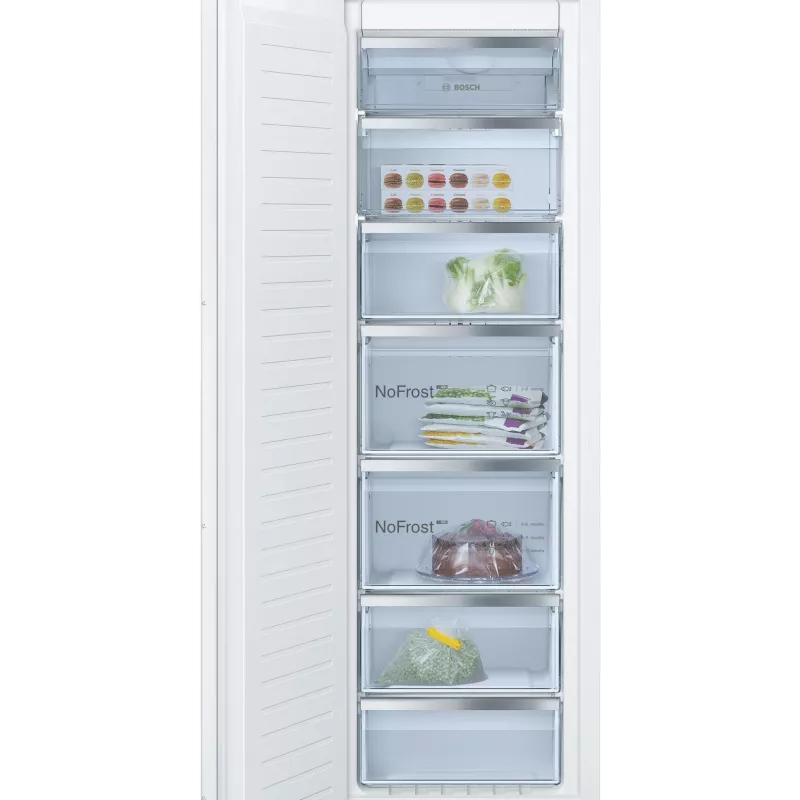 Congelador Bosch Serie 4 GIN81VEE0 congelador vertical de encastrar 212 L