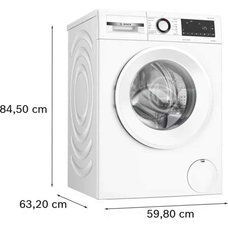 Máquina de lavar roupa Bosch Serie 6 WGG242Z2SN carga frontal 9 kg 1200 rpm branco